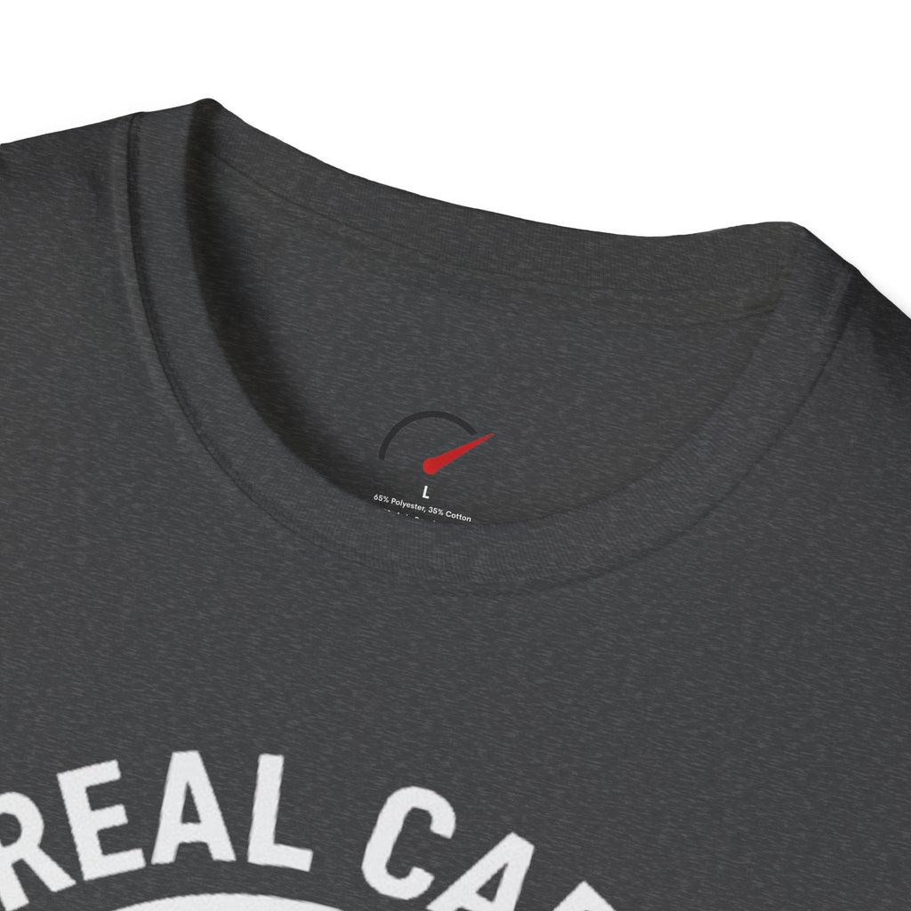 real cars don't shift themselves t-shirt