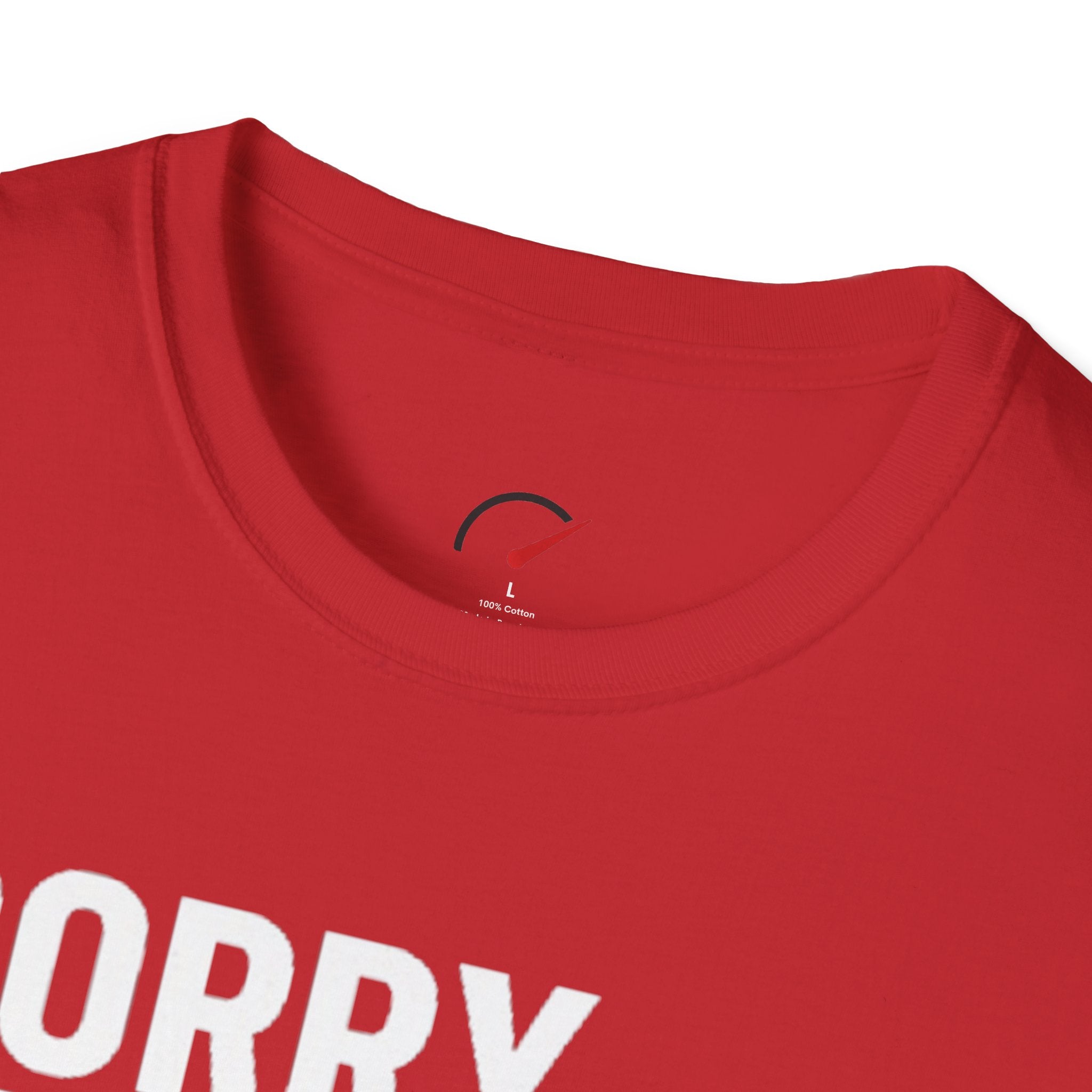 Sorry Officer T-Shirt