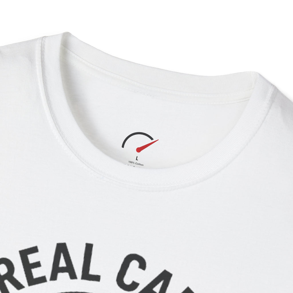 real cars don't shift themselves t-shirt