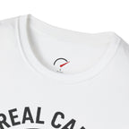 real cars don't shift themselves t-shirt