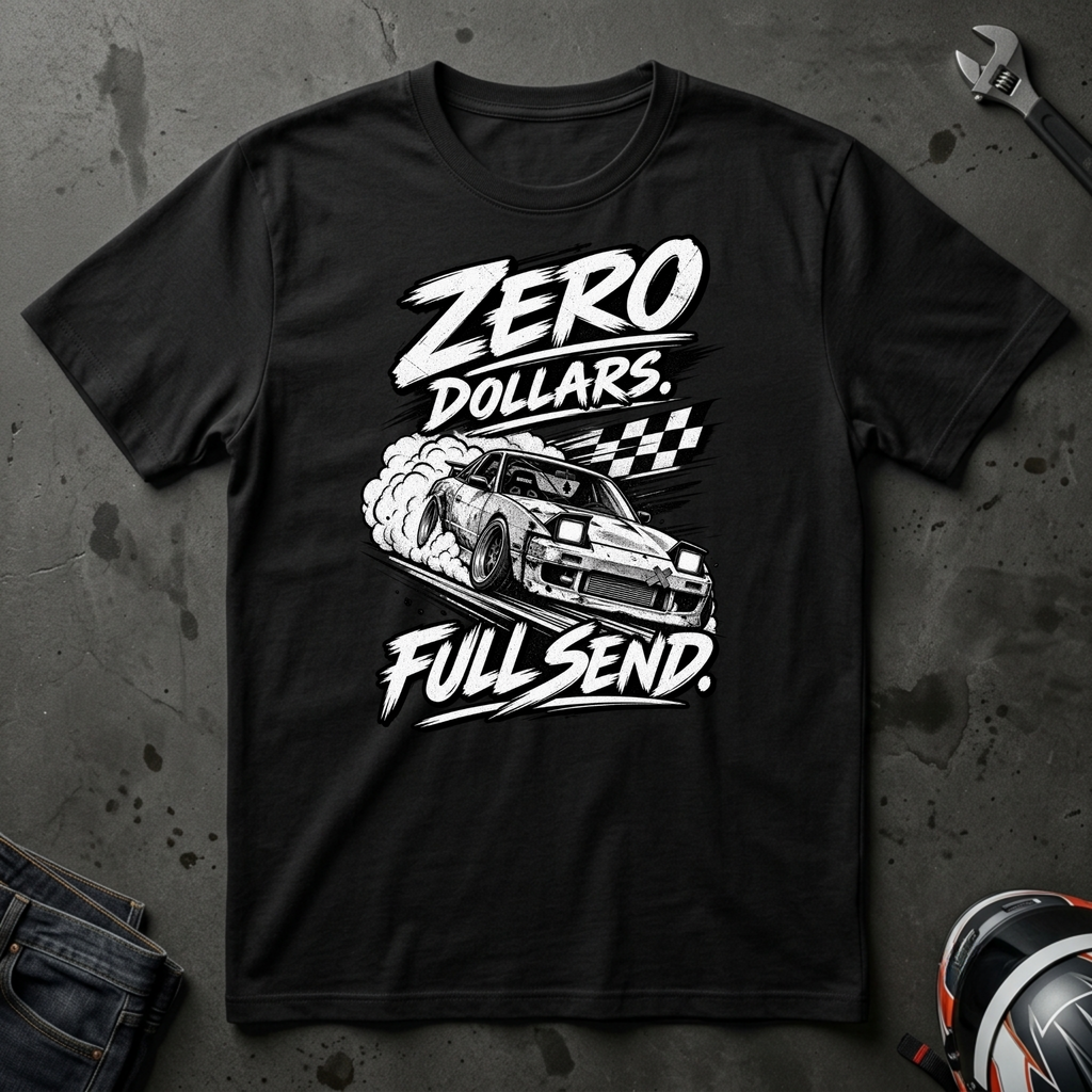 Zero Dollars Full Send T-Shirt