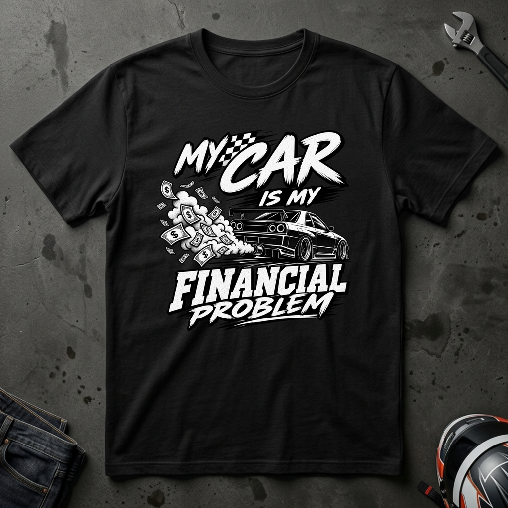 My car is my financial problem T-Shirt
