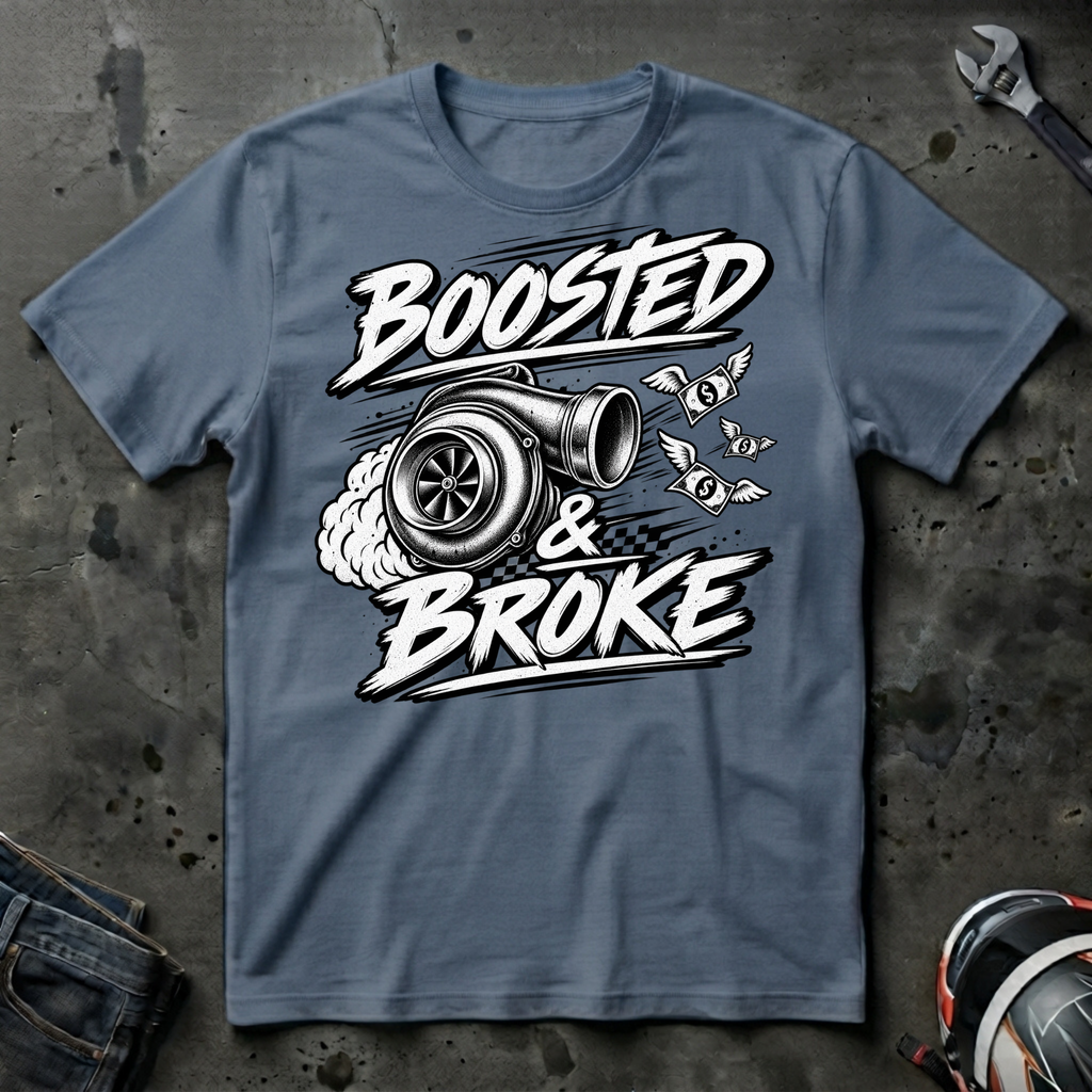 Boosted And Broke T-Shirt