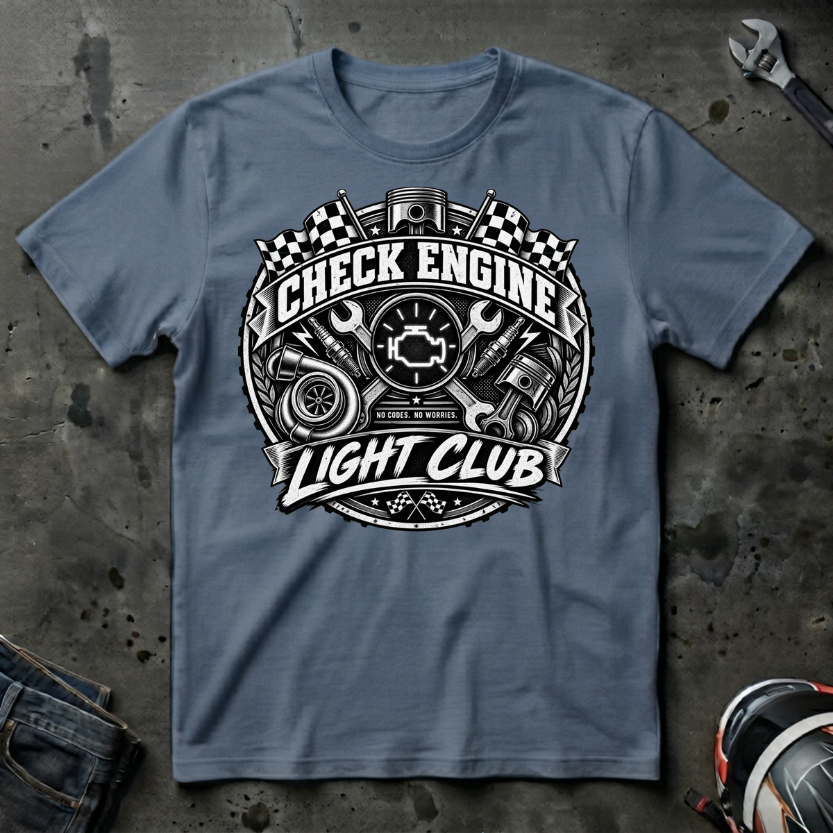 Check engine light T-Shirt