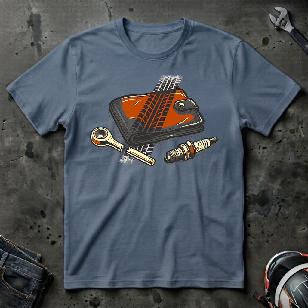 Burnt Out Wallet T-Shirt