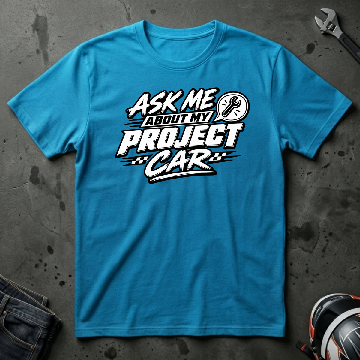 ask me about my project car T-Shirt