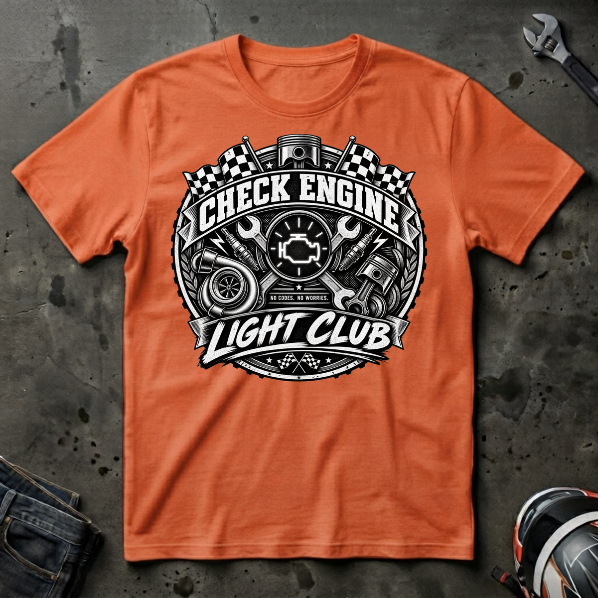 Check engine light T-Shirt