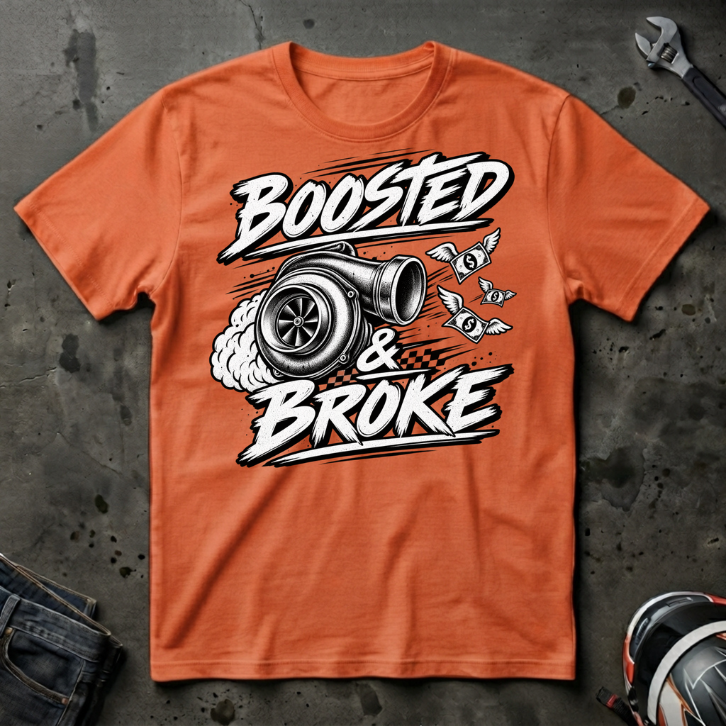 Boosted And Broke T-Shirt