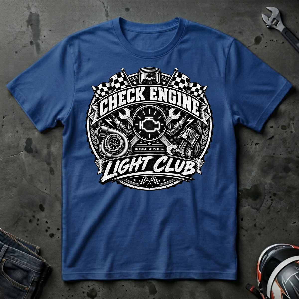 Check engine light T-Shirt