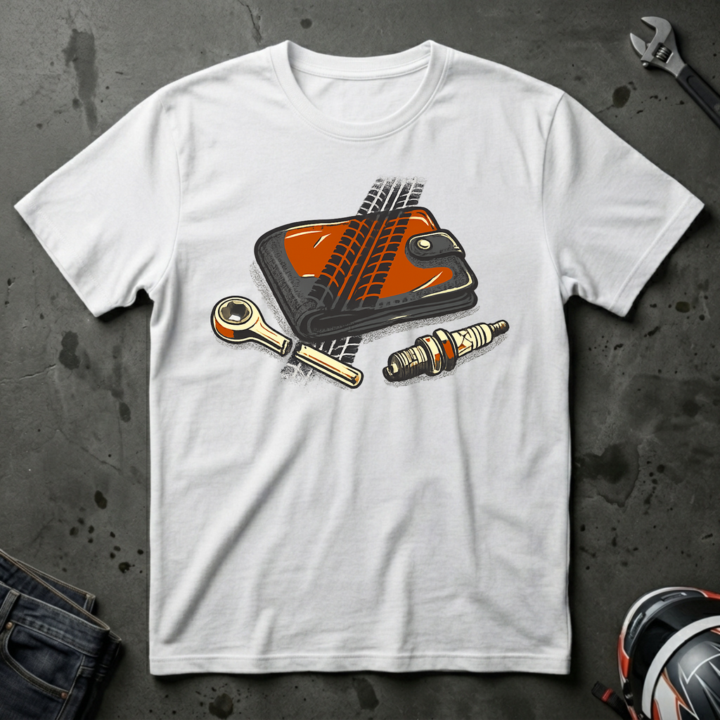 Burnt Out Wallet T-Shirt