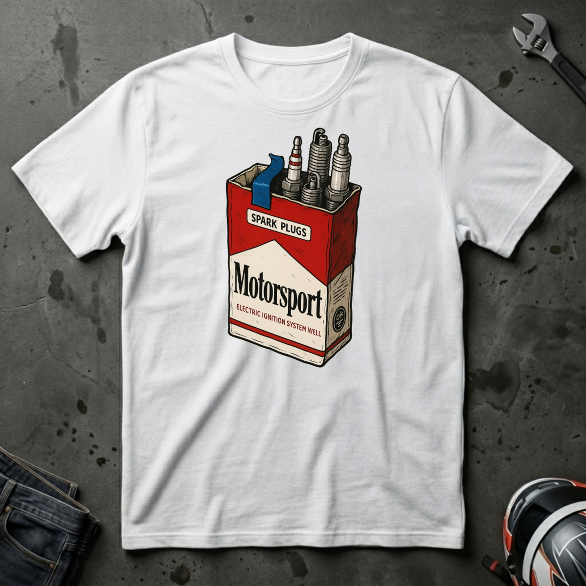 motorsport cigerette pack T-Shirt