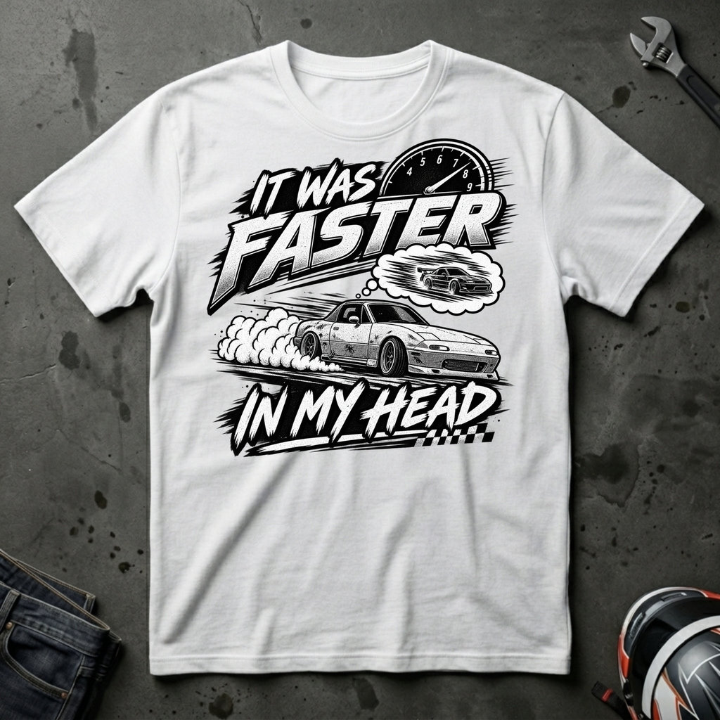 It was faster in my head T-Shirt